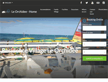 Tablet Screenshot of leorchidee.com